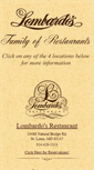 Mobile Screenshot of lombardosrestaurants.com